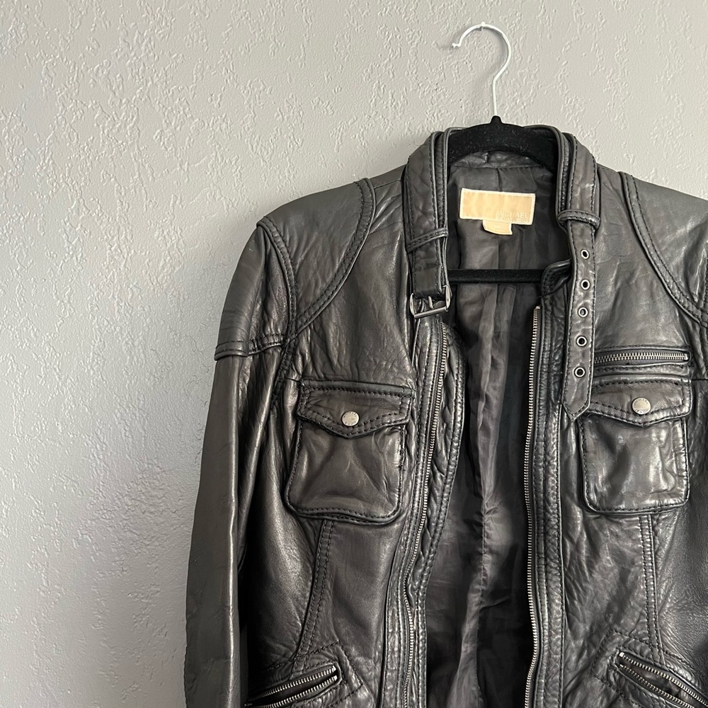 Michael Kors leather jacket